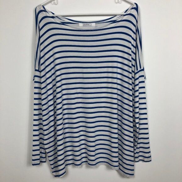 Julie Billiart striped long sleeve top - Picture 1 of 7